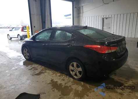 2013 Hyundai Elantra Gls из США, поврежденный, VIN 5NPDH4AE6DH452233
